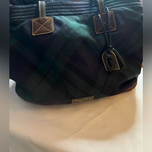 EUC Vintage Dooney & Burke - Plaid